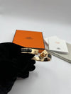 Mini Clic Kelly Bracelet Gold Black - HERMES - BALAAN 8