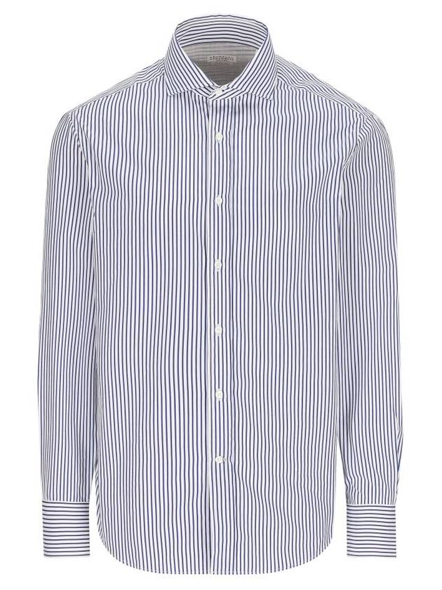 Brunello Cucinelli Shirts White - BRUNELLO CUCINELLI - BALAAN 1