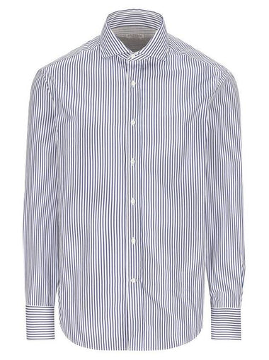 Brunello Cucinelli Shirts White - BRUNELLO CUCINELLI - BALAAN 1