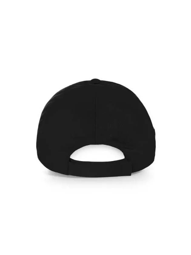 Re-Nylon Triangle Logo Baseball Cap Black - PRADA - BALAAN 6