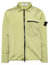 Nylon Metal Econyl Regenerated Zip-Up Jacket Yellow - STONE ISLAND - BALAAN 2