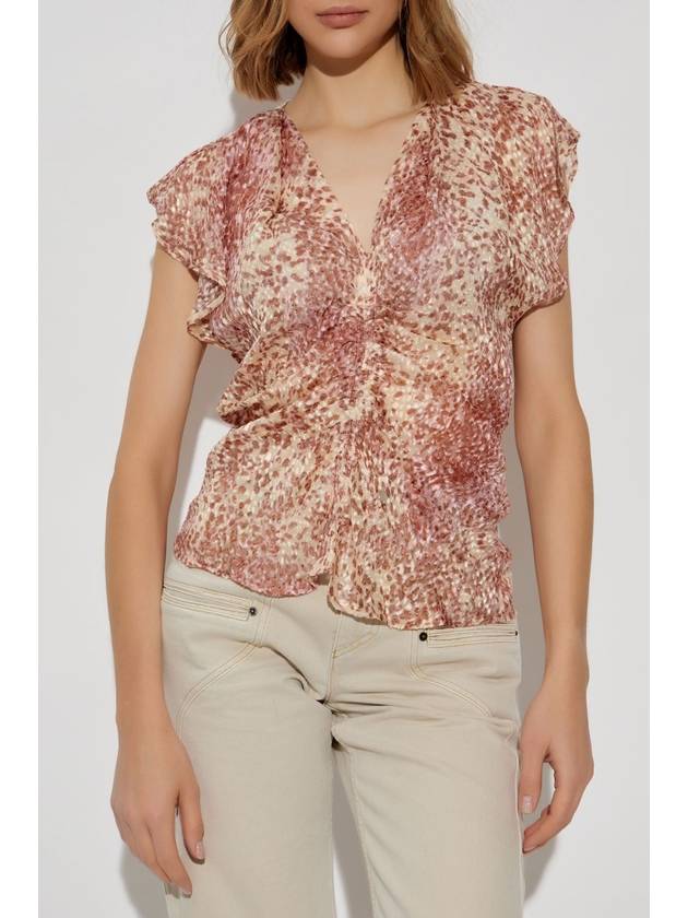 Isabel Marant Top Lonea, Women's, Pink - ISABEL MARANT - BALAAN 3