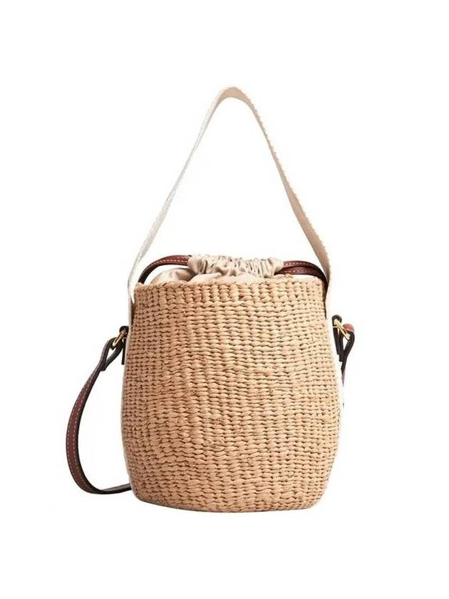 small woody logo bucket bag beige - CHLOE - BALAAN 1