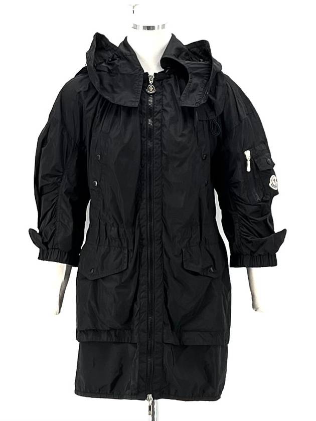 women s long windbreaker jacket - MONCLER - BALAAN 2