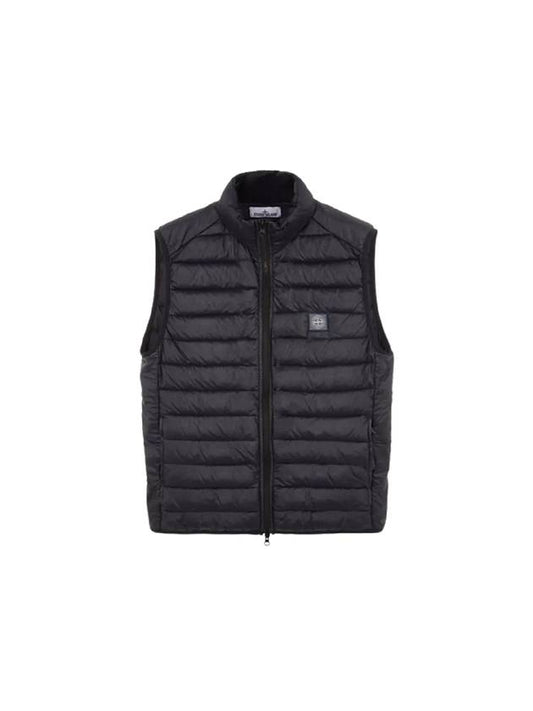 Chamber R Nylon Down Vest Navy - STONE ISLAND - BALAAN 2