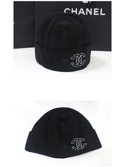 CC logo beanie cashmere - CHANEL - BALAAN 2