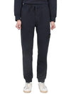 Compass Patch Cotton Jersey Track Pants Navy - STONE ISLAND - BALAAN 2