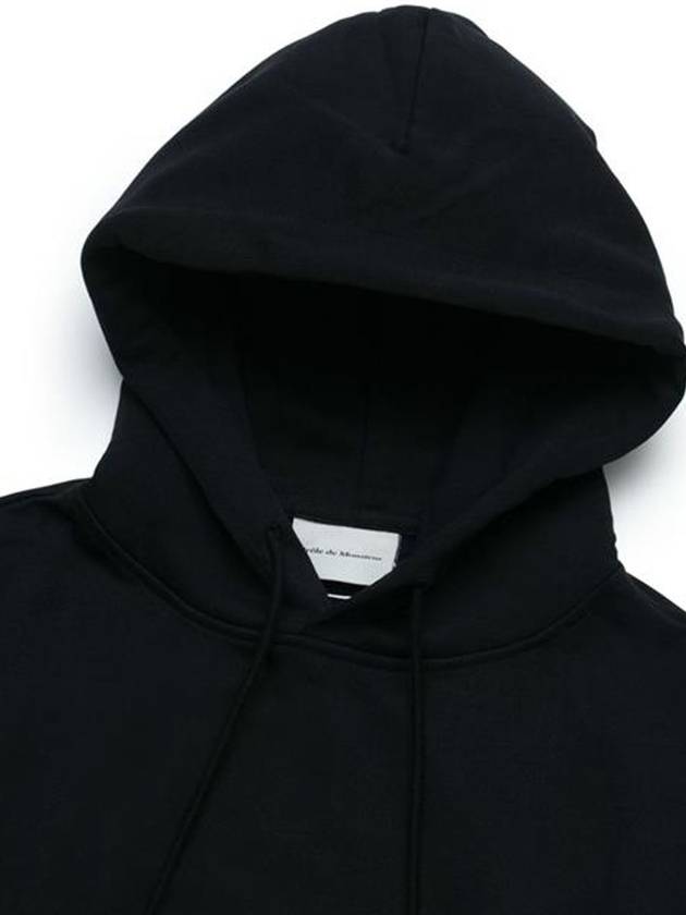 Monsieur DROLE FLEURI Logo Hoodie HO126 CO001 BL - DROLE DE MONSIEUR - BALAAN 3