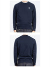 Grey Fox Head Patch Classic Sweatshirt Navy - MAISON KITSUNE - BALAAN 6