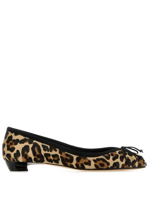 Armadillo Leopard High Heels Ballerina Brown - ALEXANDER MCQUEEN - BALAAN 2