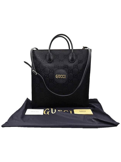 Gucci 630355 Black GG Logo Nylon Off the Grid Tote 2WAY - GUCCI - BALAAN 2