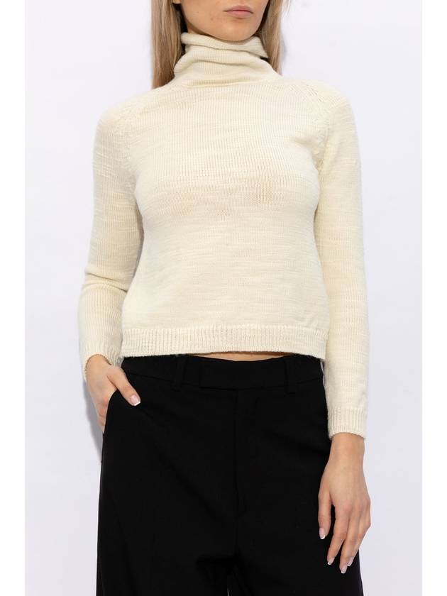 High Neck Wool Sweater S51HP0013S18397 - MAISON MARGIELA - BALAAN 4