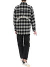 Checked over shirt jacket PMGA079F 21FAB002 - PALM ANGELS - BALAAN 3