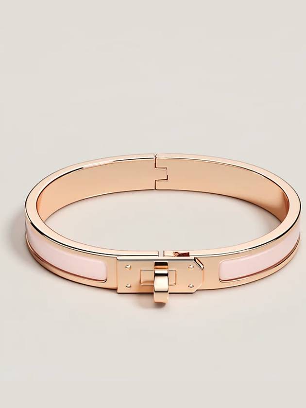 Mini Clic Kelly Bracelet Rose Gold - HERMES - BALAAN 2