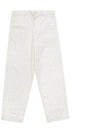 Paradise In Play Rattan Chino Pants CREAM - MALBON GOLF - BALAAN 1