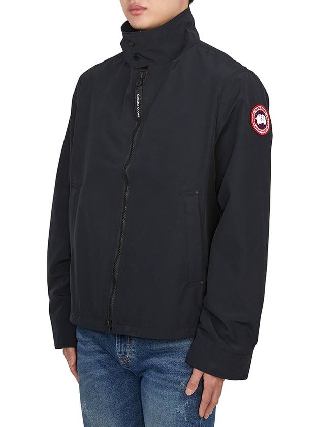 Rosedale Zip Up Jacket Black - CANADA GOOSE - BALAAN 4