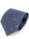 GG Dot Pattern Silk Tie Navy - GUCCI - BALAAN 3