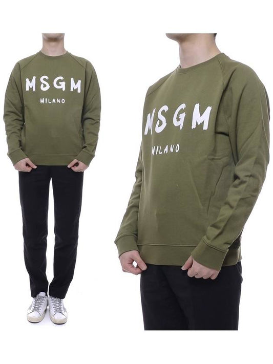 Men's Logo Sweatshirt 2840MM104_207099_37_20S - MSGM - BALAAN 1