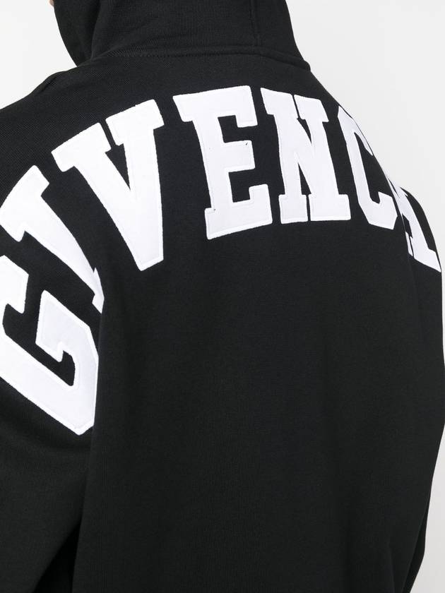 Eiffel Tower Logo Hoodie Black - GIVENCHY - BALAAN 3