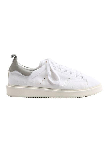 Starter Canvas Low Top Sneakers White - GOLDEN GOOSE - BALAAN 1