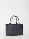 Arco Intrecciato Small Tote Bag Black - BOTTEGA VENETA - BALAAN 3