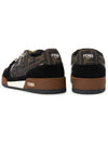 Match FF Jacquard Low Top Sneakers Brown - FENDI - BALAAN 7