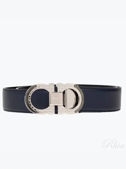 Reversible Leather Belt Black Blumarine - SALVATORE FERRAGAMO - BALAAN 2