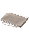 Sense Zipper Clutch Bag Beige White - CHLOE - BALAAN 5