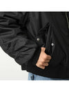 Re-Nylon Bomber Jacket Black - PRADA - BALAAN 6