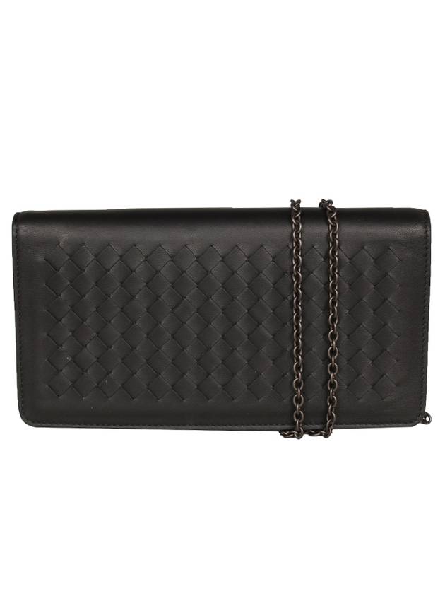 Women's Continental Shoulder Bag Black - BOTTEGA VENETA - BALAAN 1