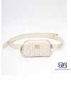 Matelasse Leather Pouch Belt Bag White - MIU MIU - BALAAN 2