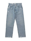 Women's 90 S Crop Washed Straight Jeans - AGOLDE - BALAAN 2