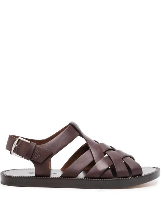 Kumihimo cage leather sandals FAN8704 - LORO PIANA - BALAAN 1