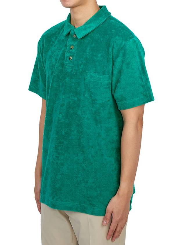 Howlin Men s Collar Short Sleeve T Shirt MR FANTASY GREEN BLISS - HOWLIN' - BALAAN 2