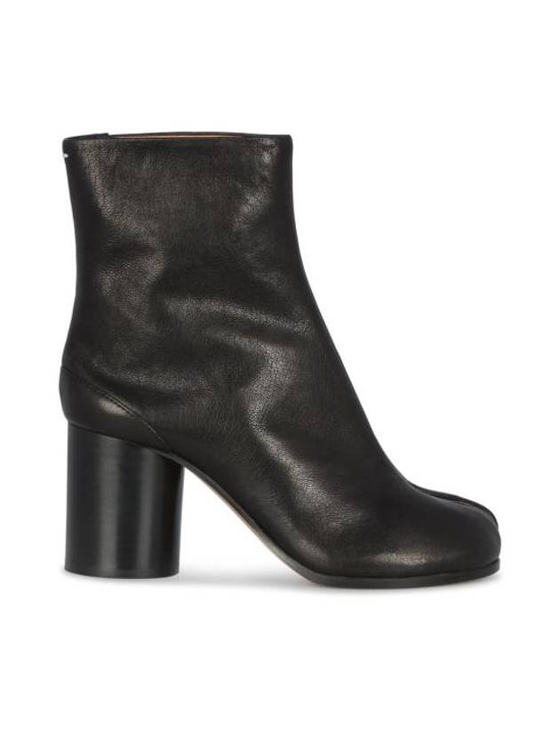 Tabi Ankle Leather Middle Boots Black - MAISON MARGIELA - BALAAN 2