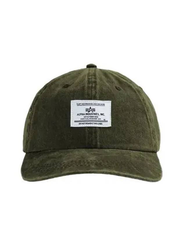 Battle Wash Cap Olive - ALPHA INDUSTRIES - BALAAN 1