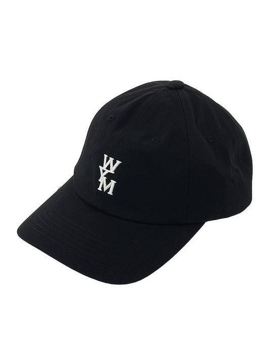 Embroidered Logo Ball Cap Black - WOOYOUNGMI - BALAAN 1