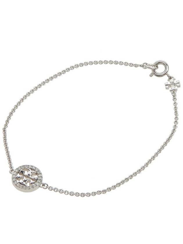 Miller Fave Chain Bracelet Silver - TORY BURCH - BALAAN 9