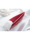 Heart Logo Lambskin Card Wallet Pink - CHANEL - BALAAN 6