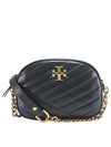 Kira Chevron Camera Cross Bag Black - TORY BURCH - BALAAN 2