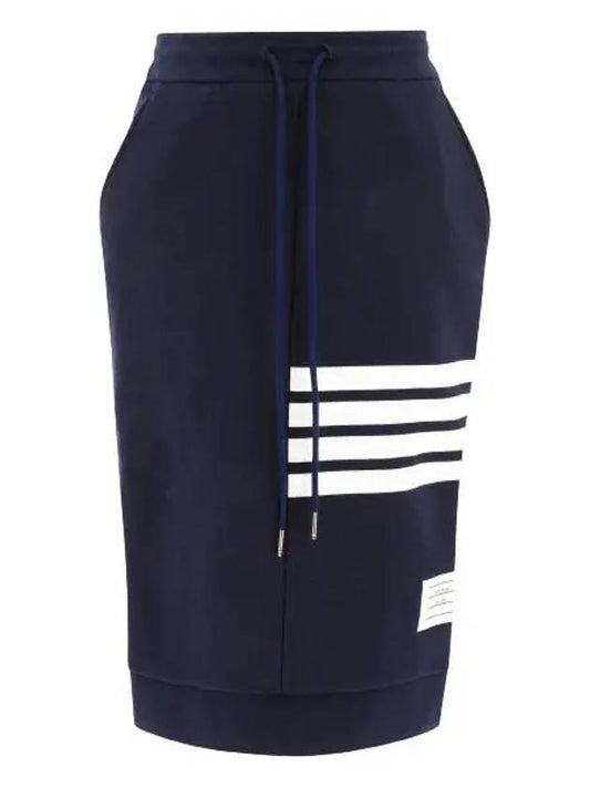 Classic Diagonal Skirt Navy - THOM BROWNE - BALAAN 2