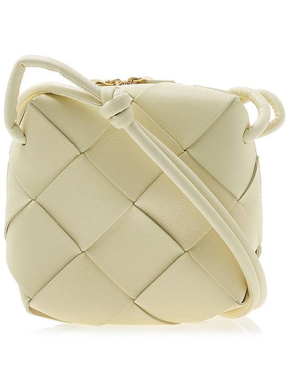 Cassette Intrecciato Mini Shoulder Bag Yellow - BOTTEGA VENETA - BALAAN 2