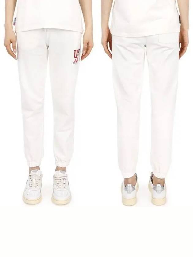 Logo Jogger Track Pants White - AUTRY - BALAAN 2