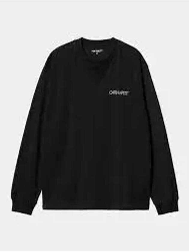 Detroit Standard Long Sleeve T-Shirt Black - CARHARTT WIP - BALAAN 2