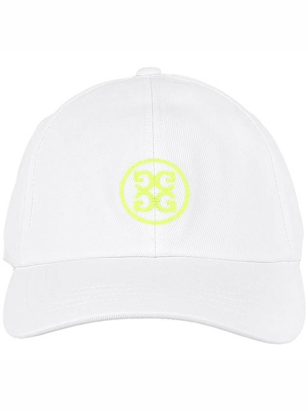 Circle G's Stretch Twill Ball Cap Snow - G/FORE - BALAAN 1