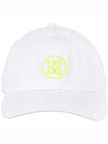 Circle G's Stretch Twill Ball Cap Snow - G/FORE - BALAAN 1