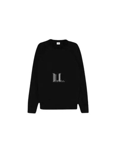 Light Fleece Logo Crew Neck Sweatshirt Purple - CP COMPANY - BALAAN 2