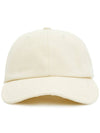 La Casquette Jacquemus Signature Ball Cap Ivory - JACQUEMUS - BALAAN 3