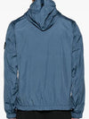 Garment Dyed Crinkle Reps R-Nylon Jacket Avio Blue - STONE ISLAND - BALAAN 5