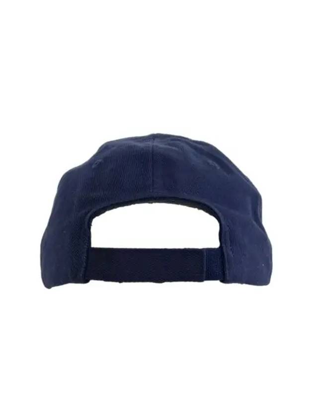 Embroided Logo Ball Cap Navy - BALENCIAGA - BALAAN 5